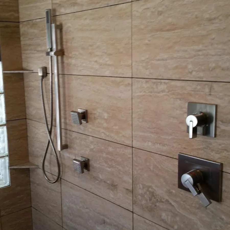 Shower fixture installation for Gas Line Repair in Mendota